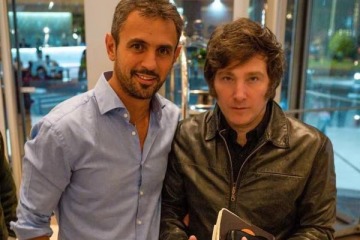 Foto de Javier Milei se refirió a la interna libertaria y defendió a Martín Menem con un insólito argumento