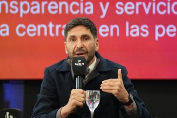 Pullaro vuelve a diferenciarse del Gobierno de Milei: "Cuando se administra con transparencia, la obra p&uacute;blica no es corrupci&oacute;n"