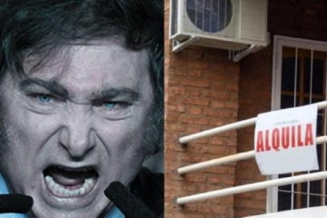 Foto de Milei asegura que los alquileres bajaron aunque casi triplicaron la inflaci�n y en todas las regiones est�n sobre el IPC