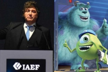 &iquest;No entendi&oacute; la pel&iacute;cula?: Milei compar&oacute; una pel&iacute;cula de Disney para hablar de la oposici&oacute;n y se&ntilde;al&oacute; "Monstruo K, no nos asust&aacute;s m&aacute;s"