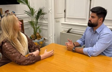 Karina Milei se reuni&oacute; con el Secretario de Comunicaci&oacute;n, Fabi&aacute;n Fern&aacute;ndez, para establecer agenda de trabajo