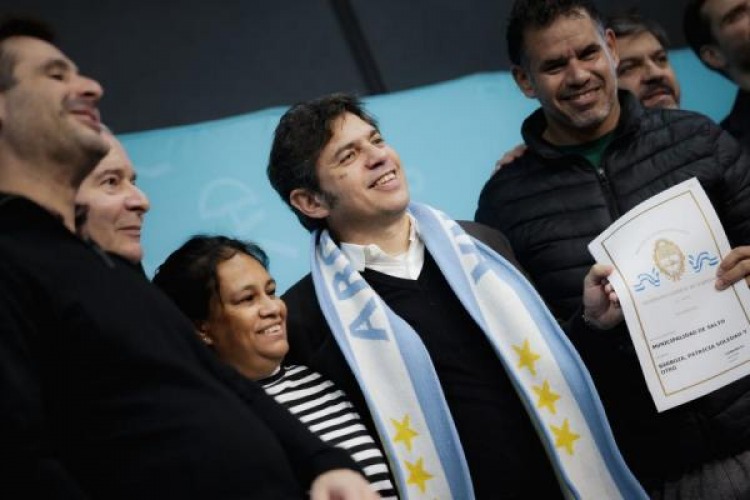  Kicillof habl� sobre la campa�a anti Argentina: "Nuestro pueblo no es igual al Presidente"