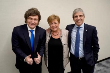 Kristalina Georgieva llega este lunes al pa&iacute;s para reunirse con Javier Milei