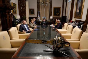  Milei se reuni� con Georgieva en Casa Rosada