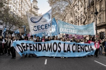 Bajo la consigna �Ponete la camiseta�, cient&iacute;ficos de todo el pa&iacute;s convocan a marchar por la ciencia nacional