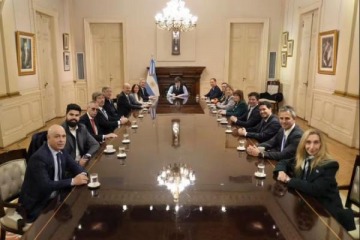 Milei regres&oacute; a Casa Rosada y encabez&oacute; una reuni&oacute;n de Gabinete con el foco en la agenda legislativa