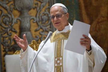 Foto de El Papa León XIV recibió al arzobispo de Mercedes-Luján en el Vaticano