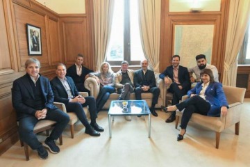 Foto de La Mesa Política del Gobierno se reunió para acelerar la estrategia antes de una sesión clave en Diputados