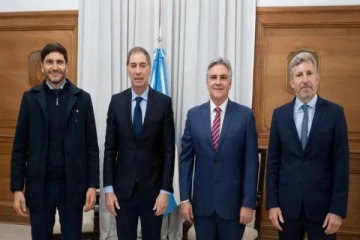Santilli recibi&oacute; a los gobernadores de la Regi&oacute;n Centro en b&uacute;squeda de respaldos para las reformas de Milei