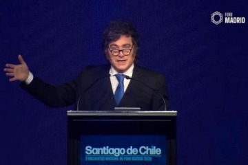 Milei reivindic&oacute; el derrocamiento de Allende, critic&oacute; a Pedro S&aacute;nchez y a Macri en Chile