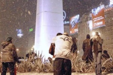 Foto de Fin de semana polar en Buenos Aires: frío extremo y una falsa alarma de nieve