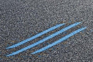 Las misteriosas l&iacute;neas azules que cruzan las avenidas porte&ntilde;as tienen una explicaci&oacute;n