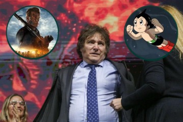 Milei mezcl� a Astroboy y Terminator con cultura oriental y occidental para defender la Inteligencia Artificial