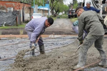 Con fondos propios, Juli&aacute;n &Aacute;lvarez avanza con una obra que transformar&aacute; cinco kil&oacute;metros de Lan&uacute;s