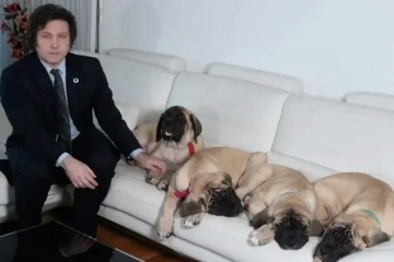 La ps&iacute;quica de los perros de Milei revel&oacute; un ins&oacute;lito talento de Karina: �Se comunicaba con los animales�