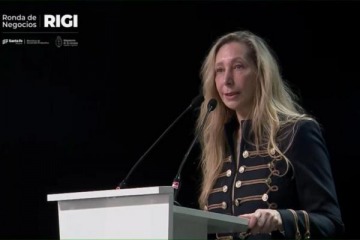 Karina Milei defendi&oacute; el RIGI y agradeci&oacute; el "acompa&ntilde;amiento" de los gobernadores